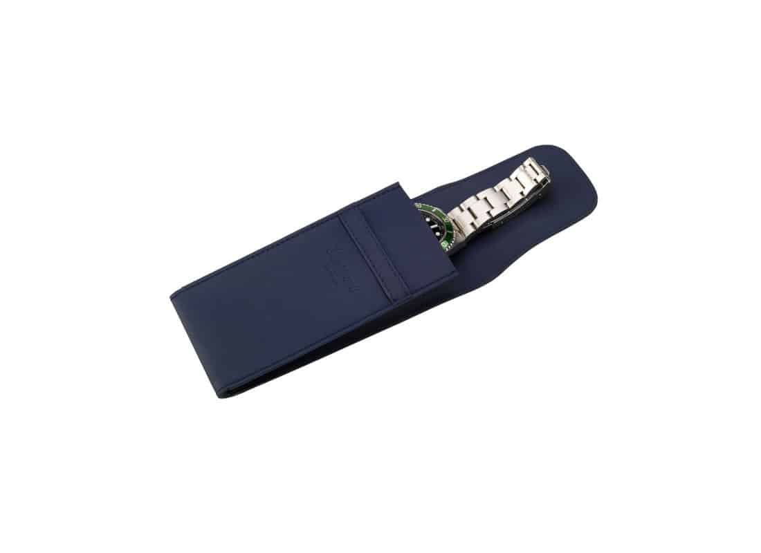 Rapport London Hyde Park Leather Single Watch Pouch