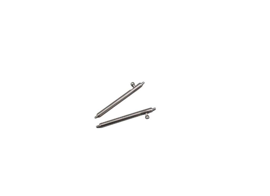 Interchangeable or quick-release spring bars for watch straps