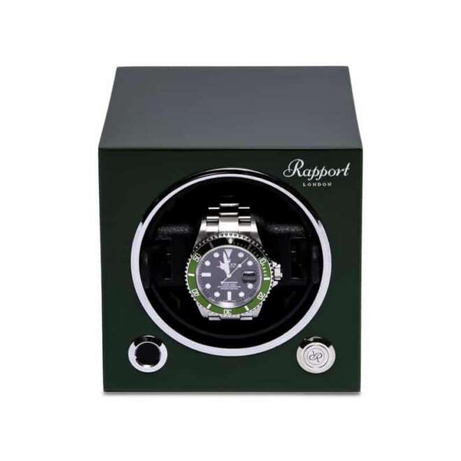 Remontoir EVO Single Watch Winder Racing Green – Image 2
