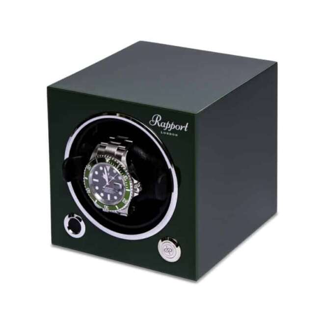 Remontoir EVO Single Watch Winder Racing Green – Image 3