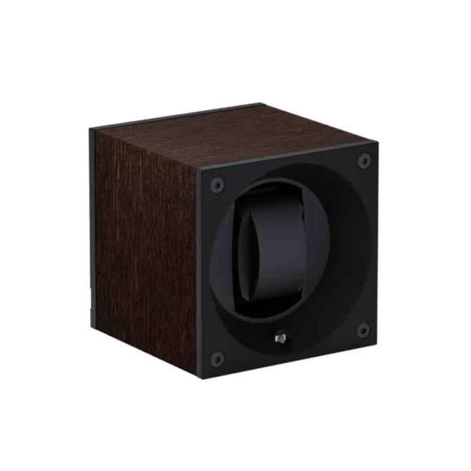 SwissKubik Masterbox 1-Watch Winder – Natural Wenge