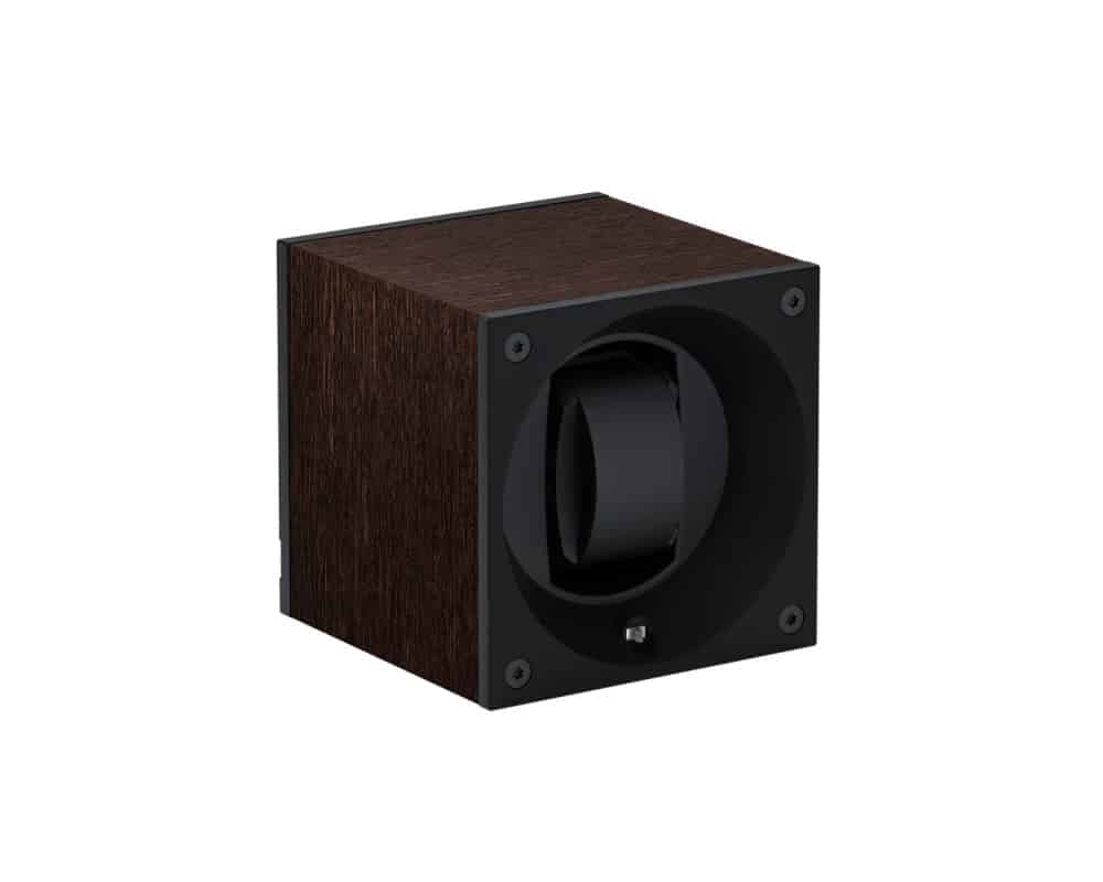 SwissKubik Masterbox 1-Watch Winder – Natural Wenge