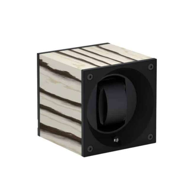 SwissKubik Masterbox 1-Watch Winder – Limited Edition Zebrano