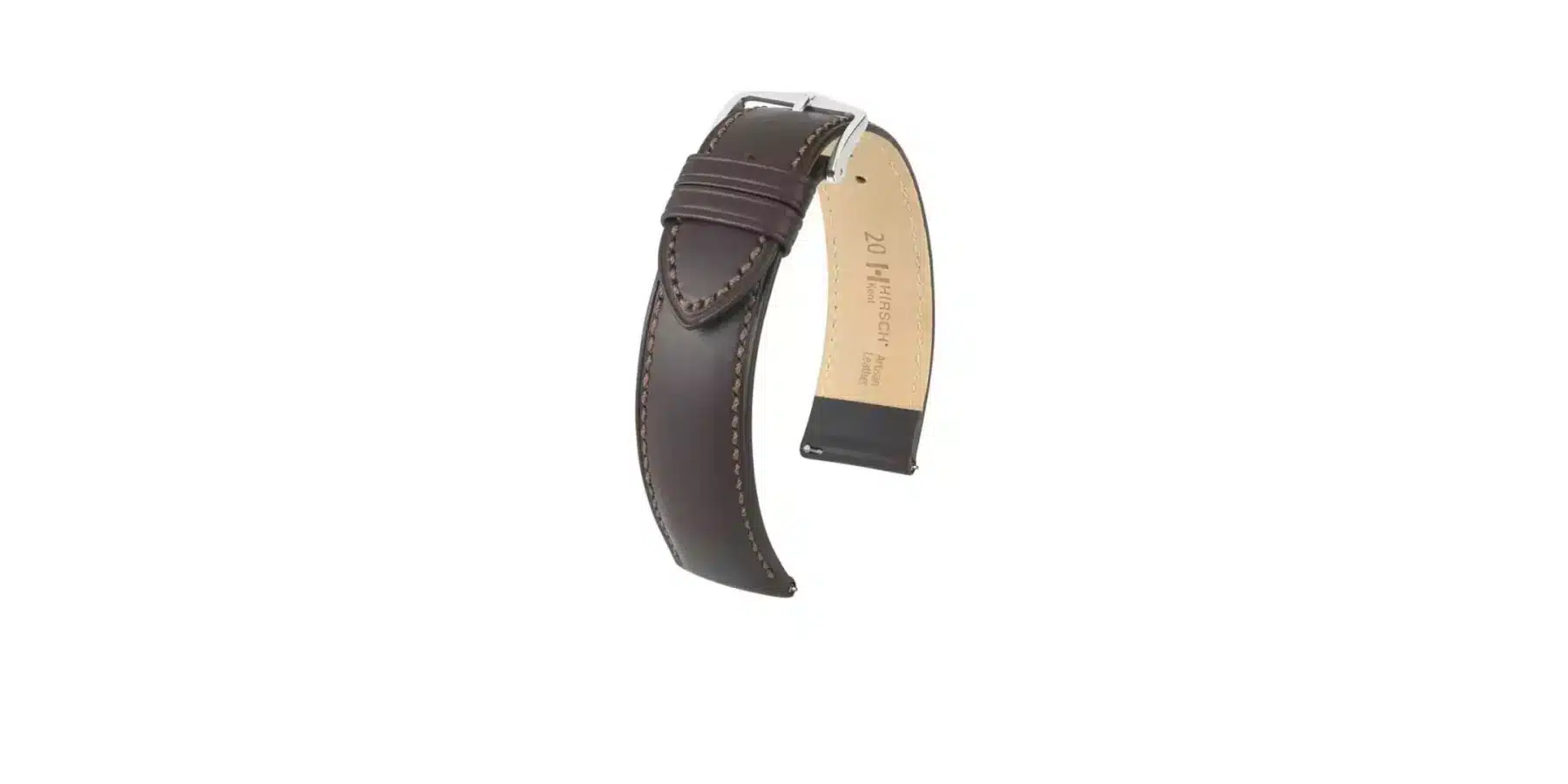Hirsch Kent Calf Leather Watch Strap<br/>