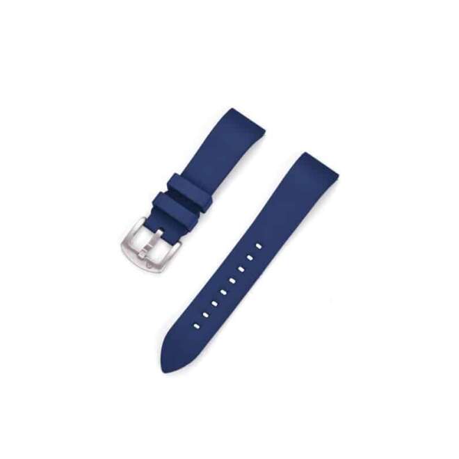 Bracelet de montre en caoutchouc bleu KronoKeeper