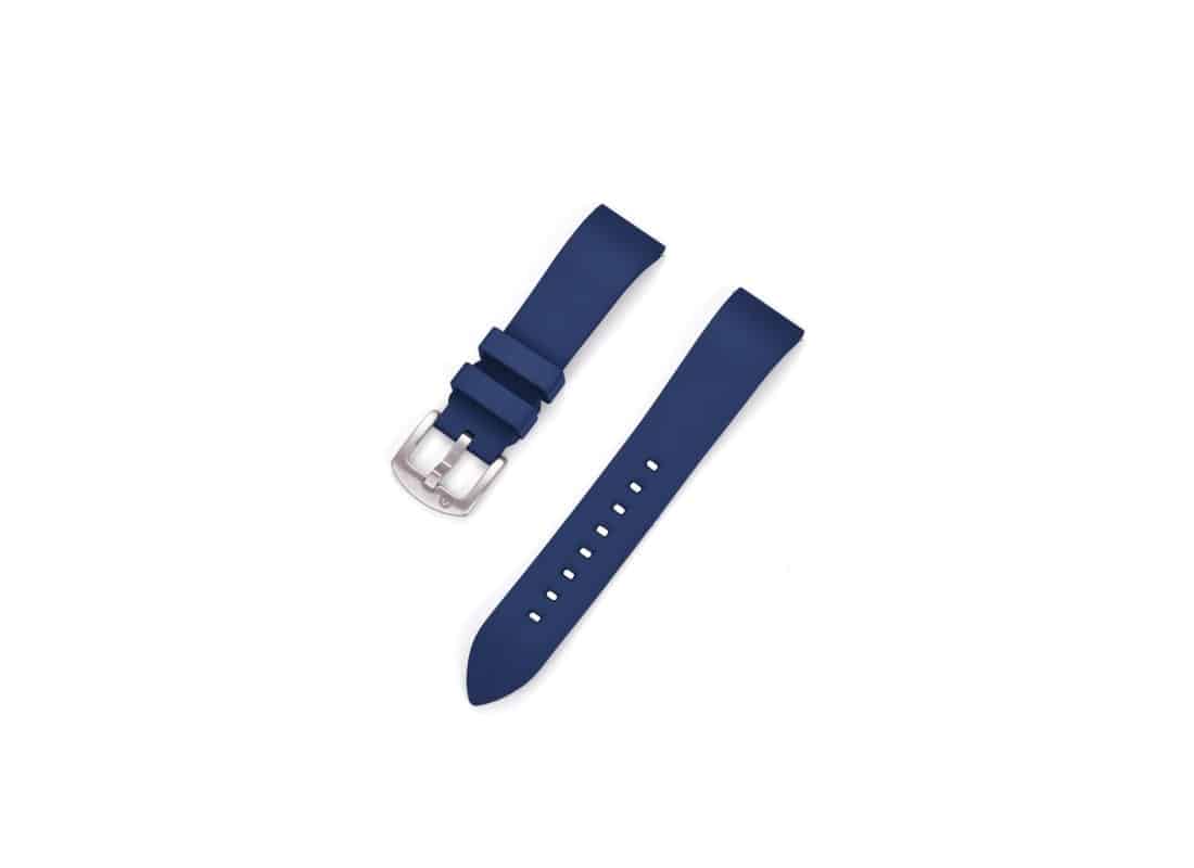 Bracelet montre en caoutchouc noir KronoKeeper – Image 5