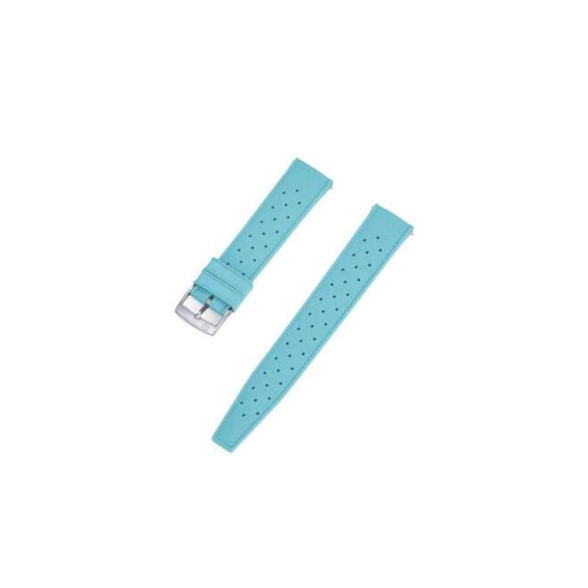 Bracelet de montres en caoutchouc tropic turquoise KronoKeeper