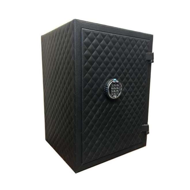 Custom leather Kronokeeper safe, 35 L