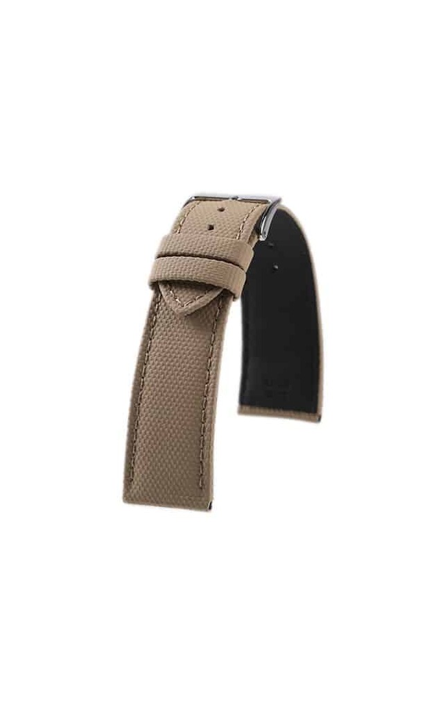 Kronokeeper Rubens Khaki Canvas-Effect Rubber Watch Strap