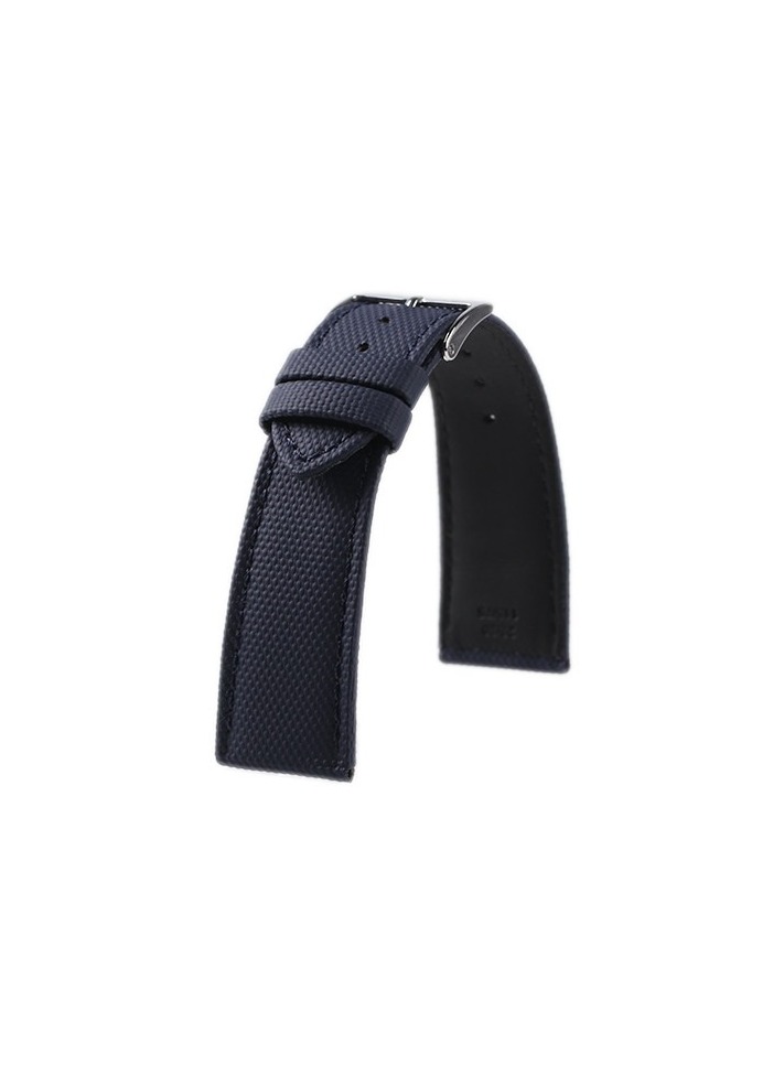 Kronokeeper Rubens Navy Rubber Watch Strap with Leather Lining