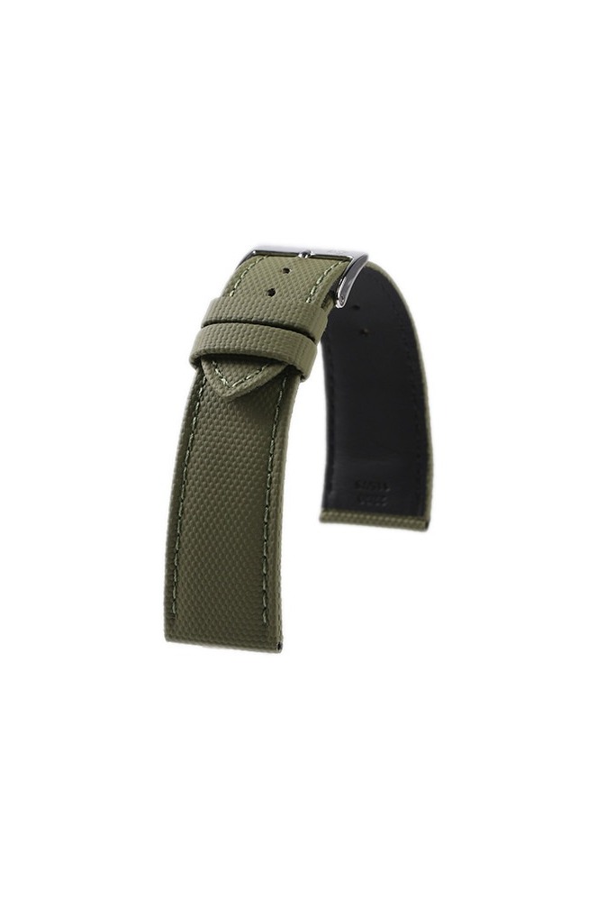 Kronokeeper Rubens Olive Green Rubber Watch Strap