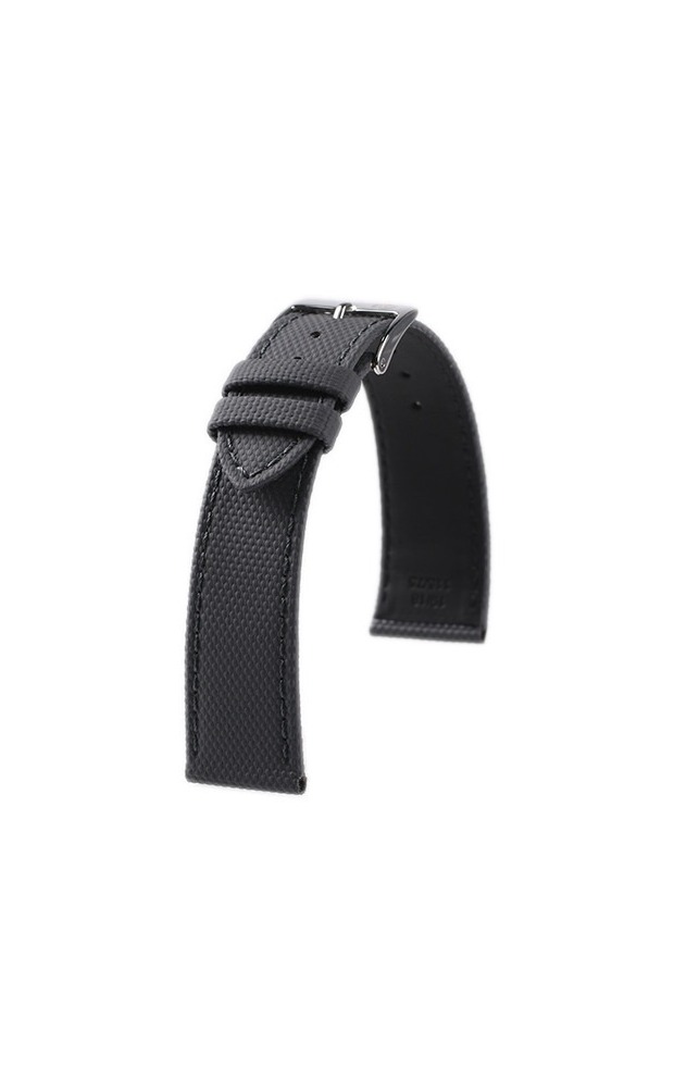 Kronokeeper dark gray Rubens rubber watch strap