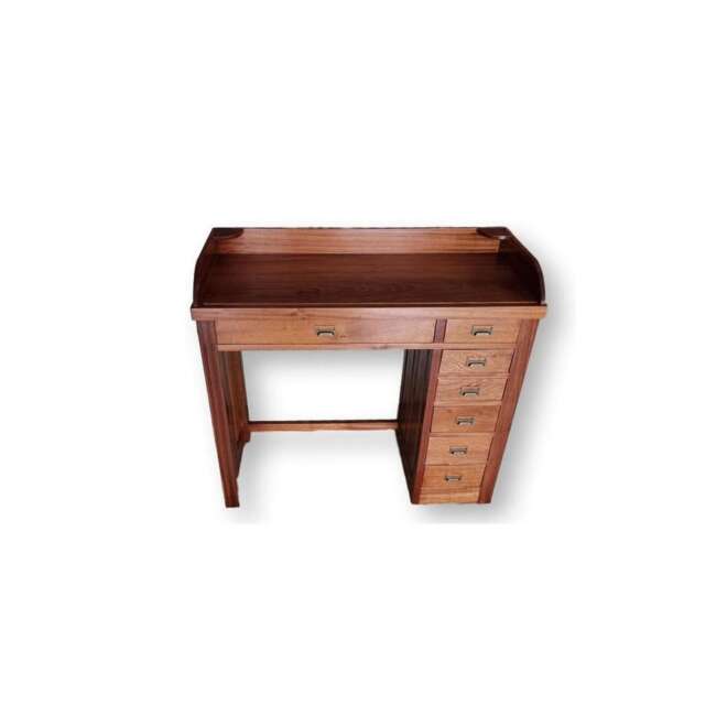 Sapele wood watchmaker's workbench