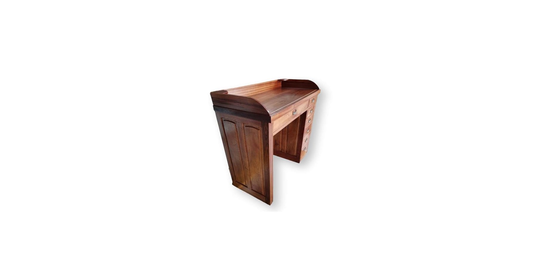 Sapele wood watchmaker's workbench - Image 2