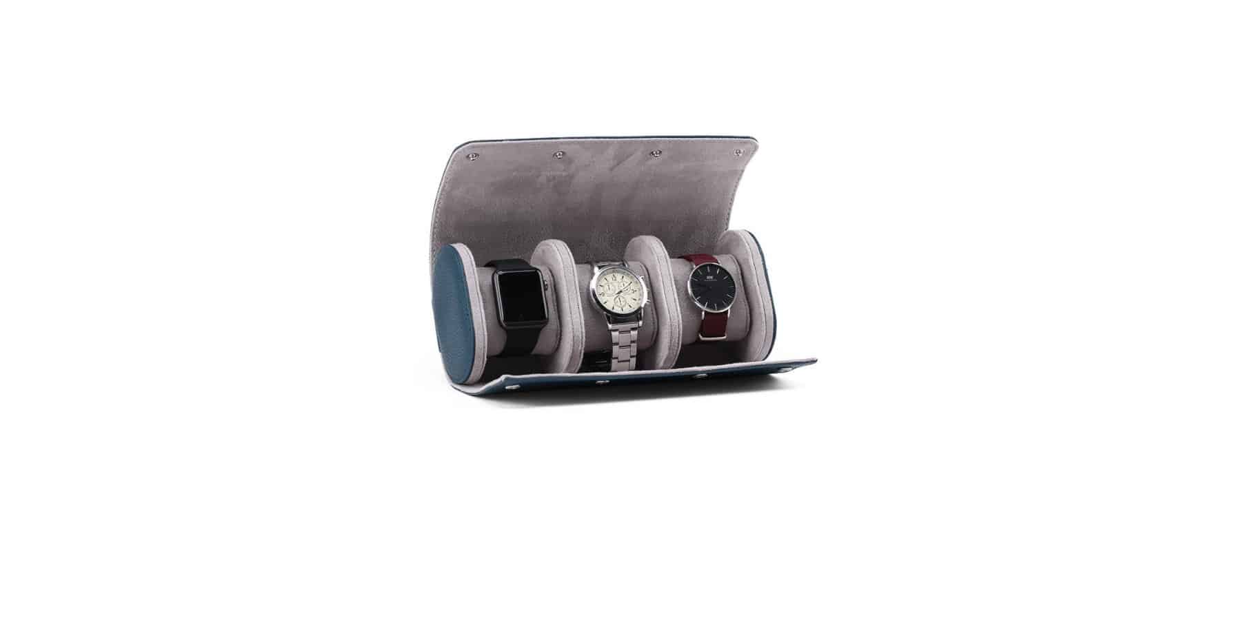 Karoni 3-Watch Travel Case by KronoKeeper
