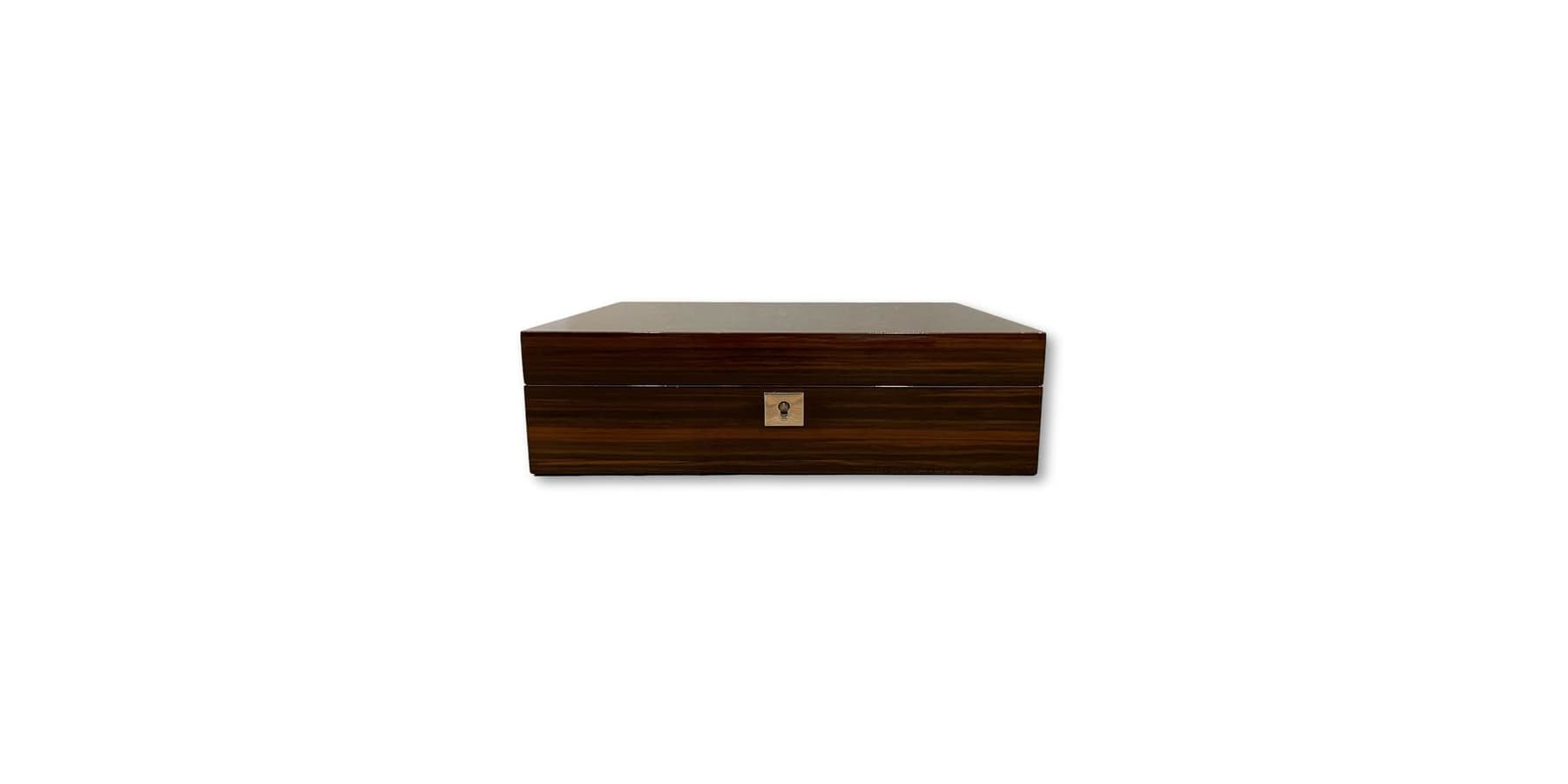 Walnut and Macassar 12-watch box Kronokeeper Marquetry - Image 3