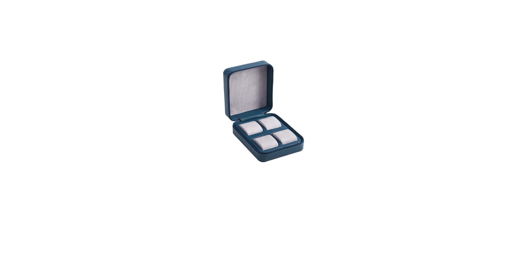 Kronokeeper Tiboulen 4-Watch Leather Travel Case - Image 2