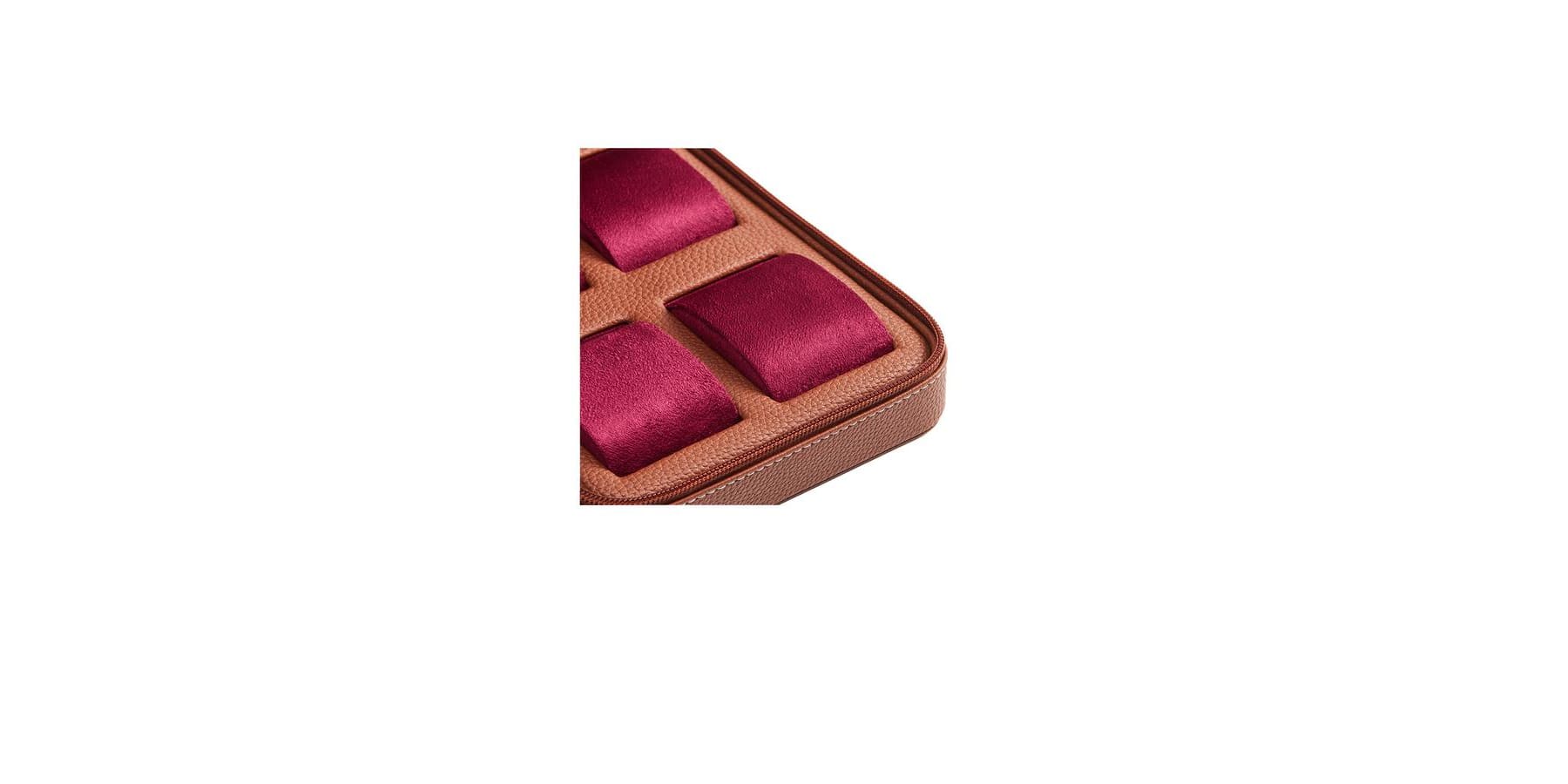 Kronokeeper Tiboulen 4-Watch Leather Travel Case - Image 6