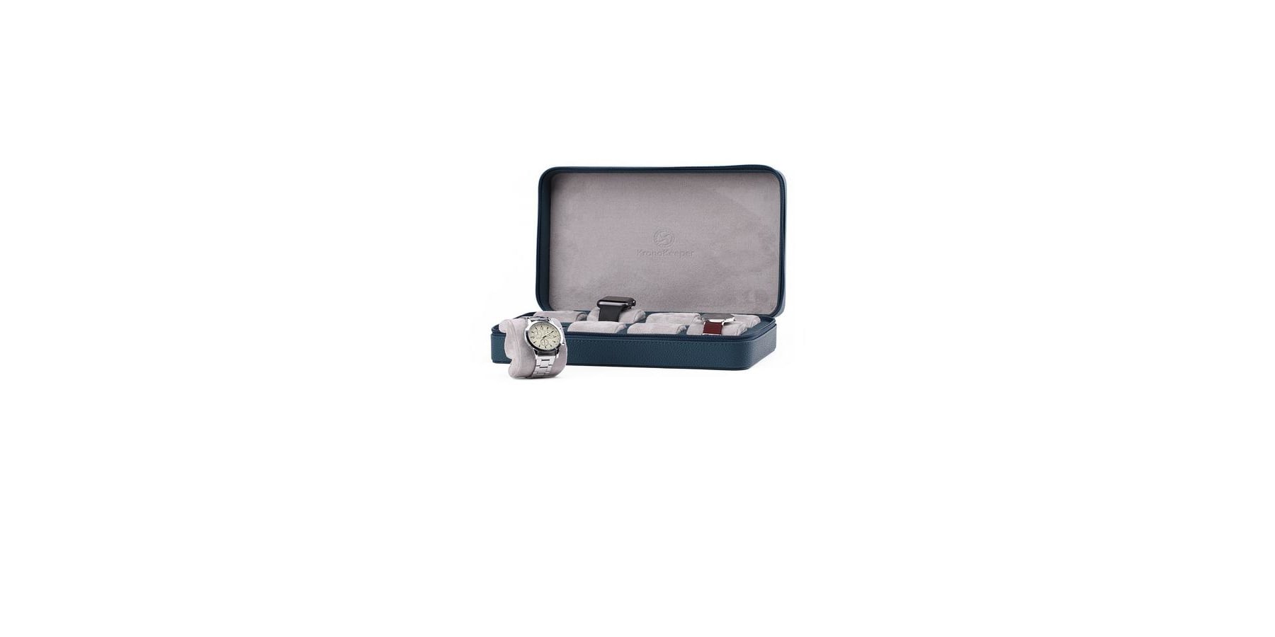 Tiboulen travel case for 8 watches by KronoKeeper - Image 6