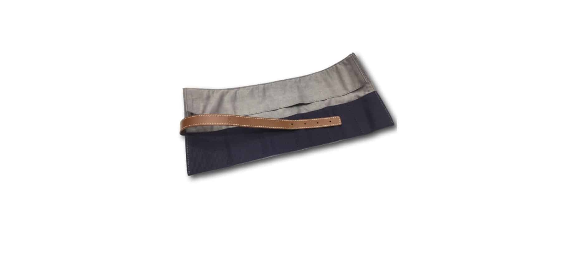 Kronokeeper Canvas Watch Roll for 6 Watches