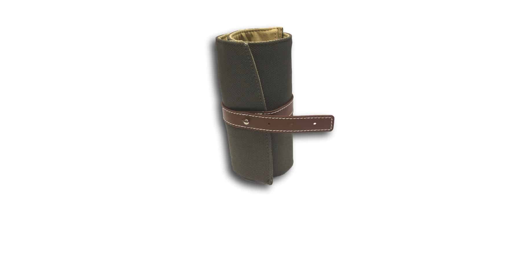 Kronokeeper Canvas Watch Roll for 6 Watches - Image 3