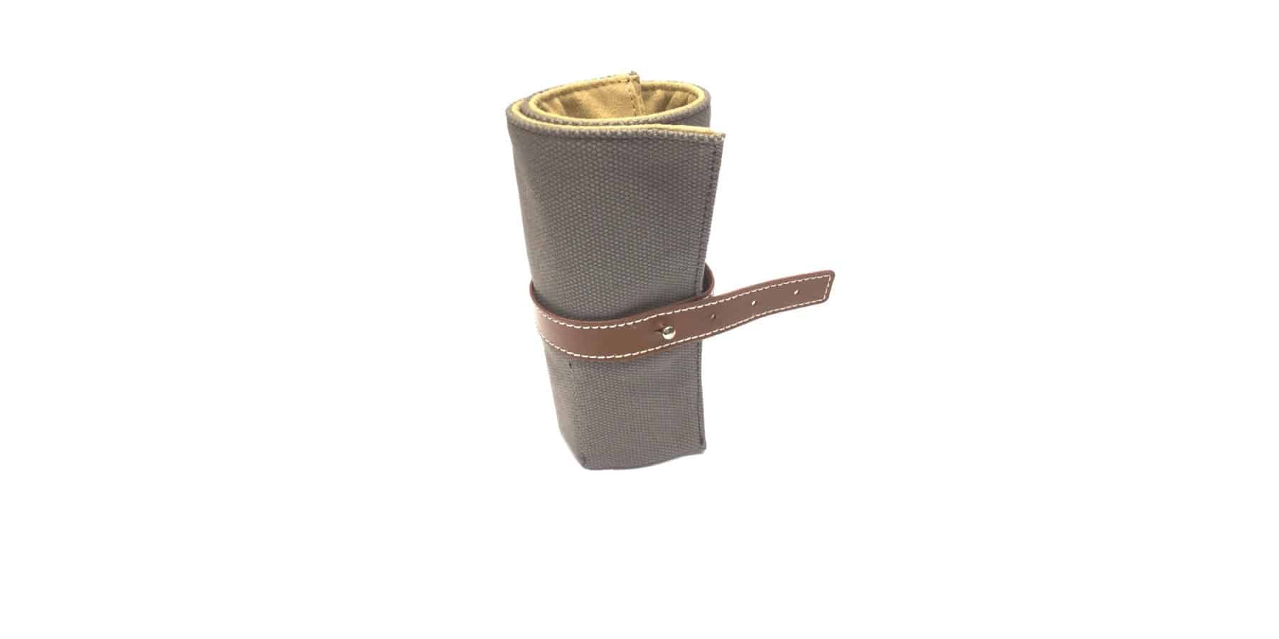 Kronokeeper Canvas Watch Roll for 6 Watches - Image 4