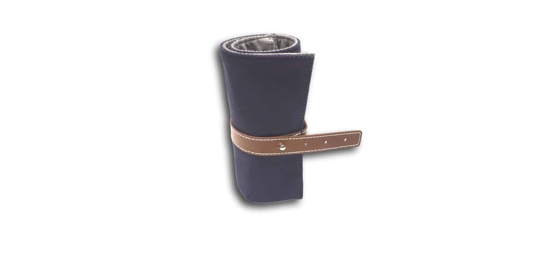 Kronokeeper Canvas Watch Roll for 6 Watches - Image 5