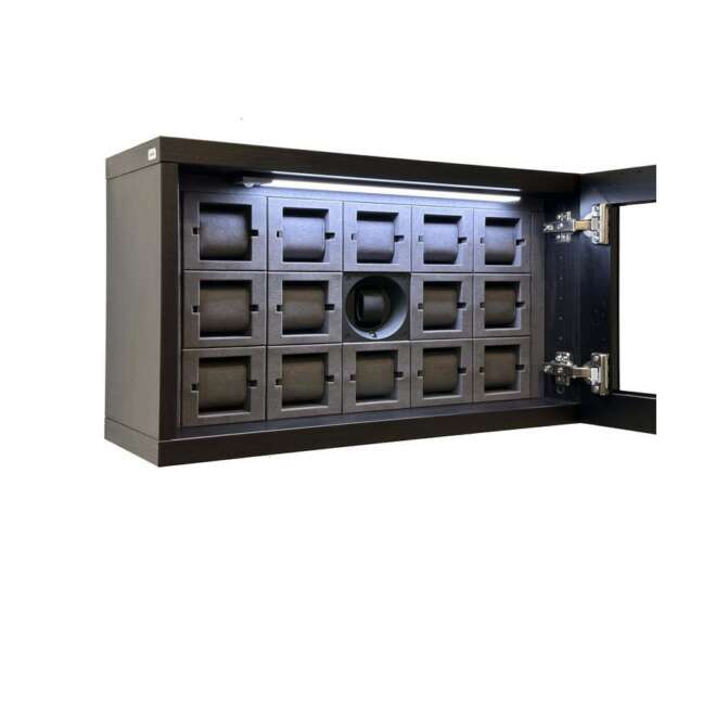 15-watch storage cabinet Kronokeeper Cabinet