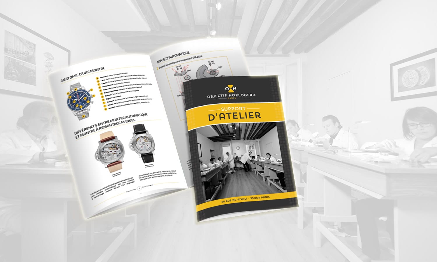 First Time Workshop Gift Card in Brussels or Luxembourg with Objectif Horlogerie - Image 2