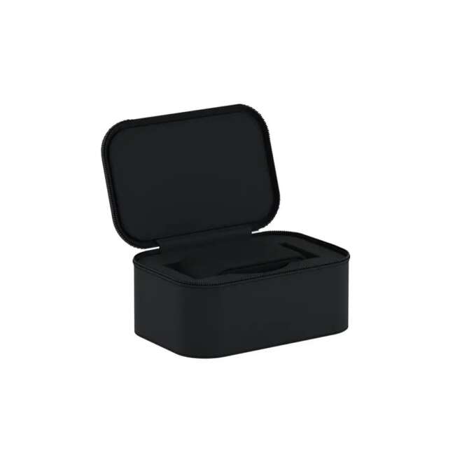 Black leather case for 1 watch Viaggio 1 Scatola del Tempo