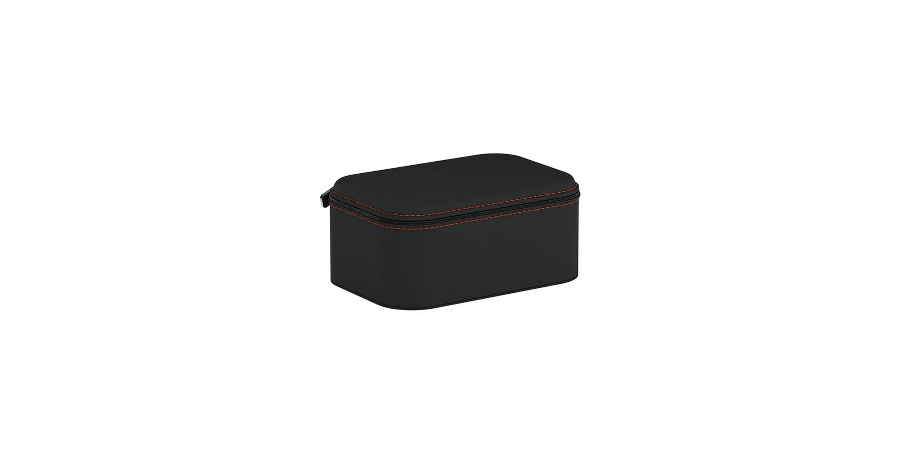 Scatola del Tempo Viaggio 1 Slate and Orange Leather Single Watch Case - Image 2