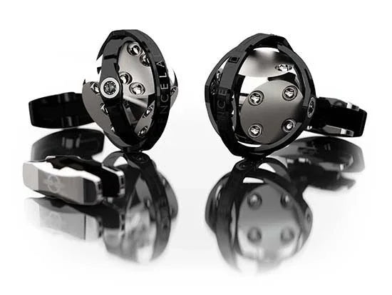 Boutons de manchette Encelade 1789 Dés – vue 3