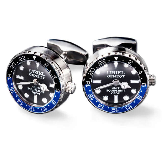 Boutons de manchette GMT Batman Uriel Geneqt