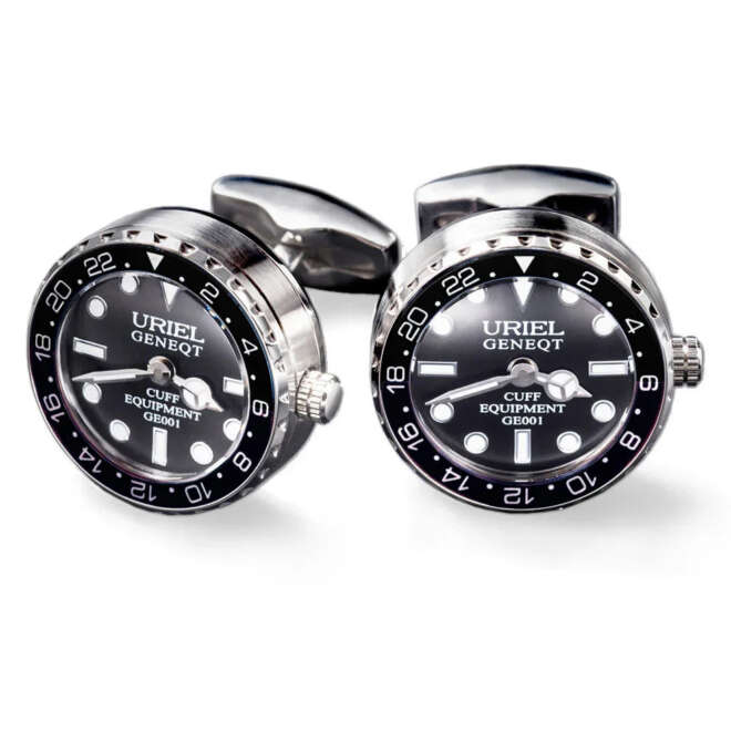 Boutons de manchette GMT Uriel Geneqt