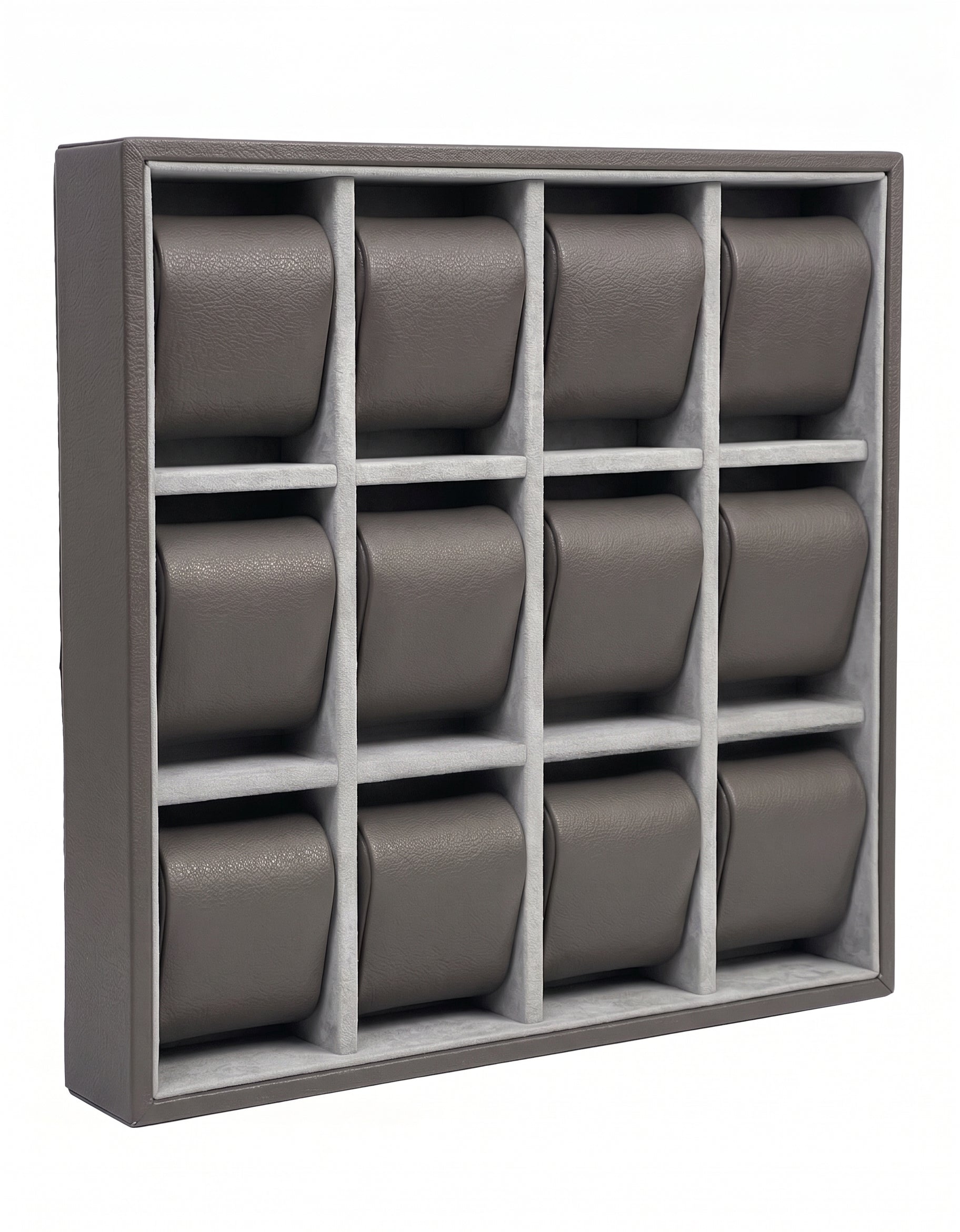 Kronokeeper safe with 3 watch winders and 12-watch tray, grey – view 3