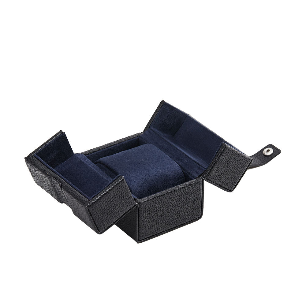 Oléron 1-Watch Black Leather Case Kronokeeper – View 4