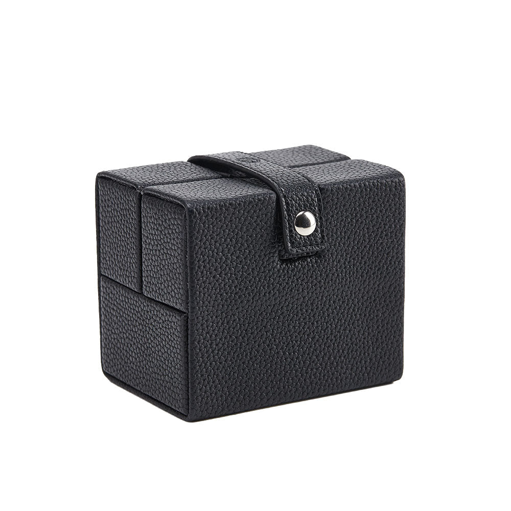 Oléron 1-Watch Black Leather Case Kronokeeper – View 6